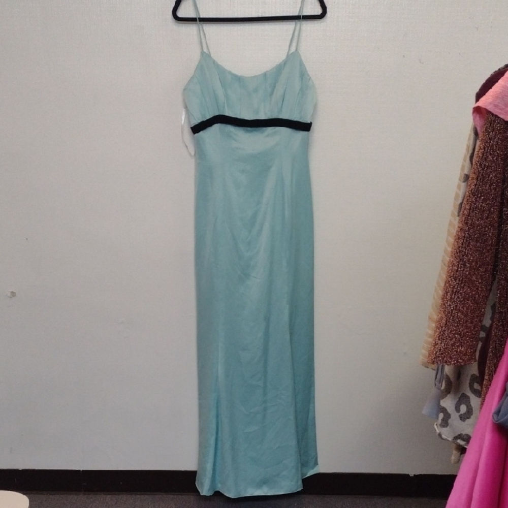 Elegant Blue Evening Dress
